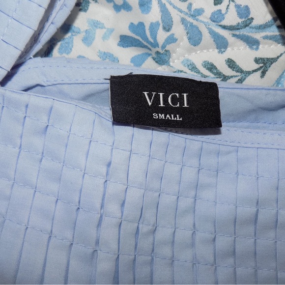 Blue ruffled dress - Picture 3 of 3